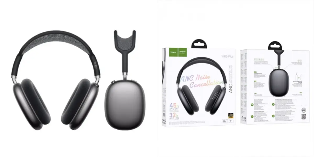 Hoco W65 Plus ANC Wireless Bluetooth Headphones.webp Hoco W65 Plus ANC Wireless Bluetooth Headphones.webp
